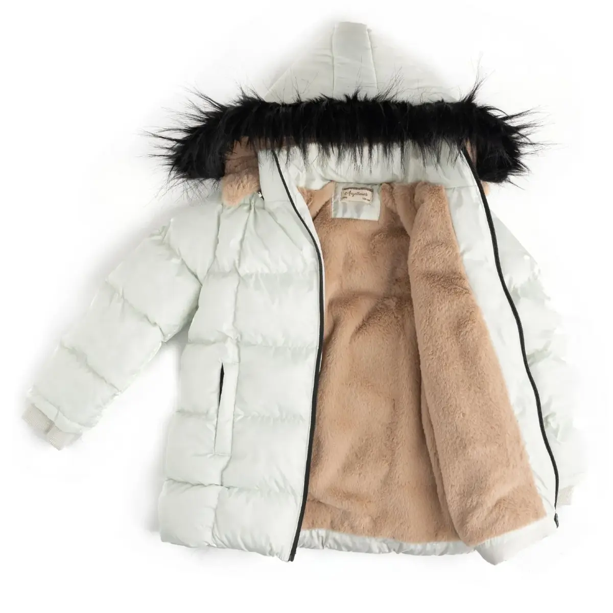 Angeltouch Su Geçirmez Kaban Kare Desen Su Yeşili Angeltouch Su Geçirmez Kaban Kare Desen Su Yeşili