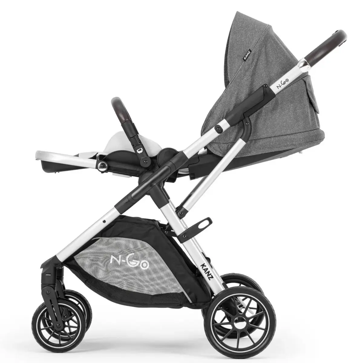 Kanz N-Go Travel Sistem Bebek Arabası Gri