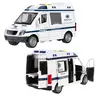Vardem Sürtmeli Sesli Işıklı Ambulans Ve Polis Arabası 1:16 