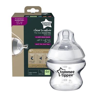 Tommee Tippee Naturel PP Biberon Beyaz 150 ml