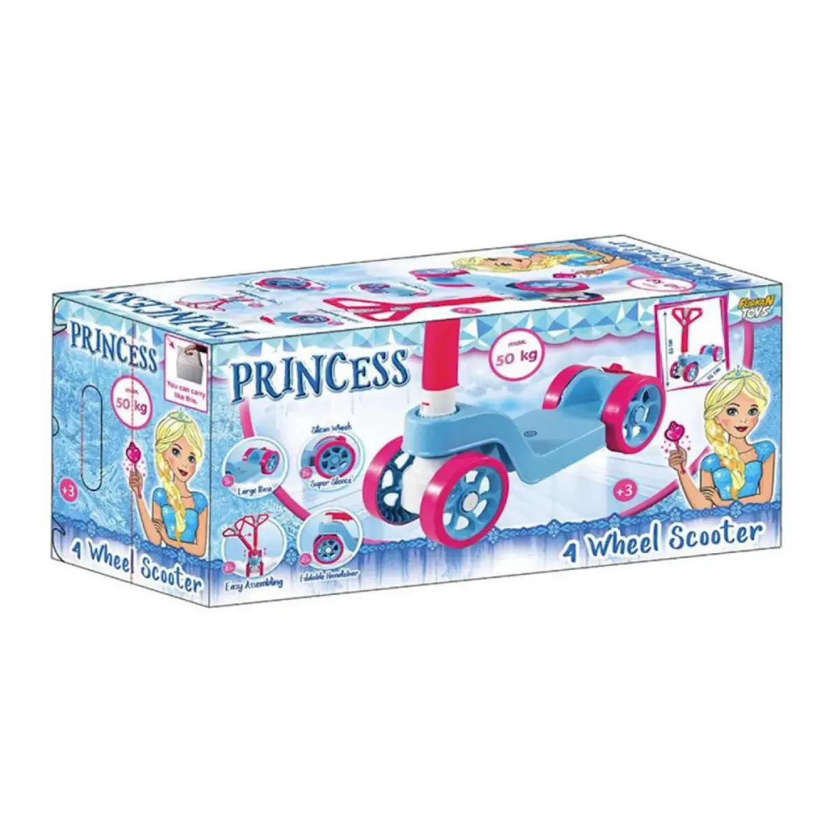Prenses 4 Tekerli Scooter