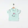 Winimo T-Shirt Tavşan Baskılı Yeşil