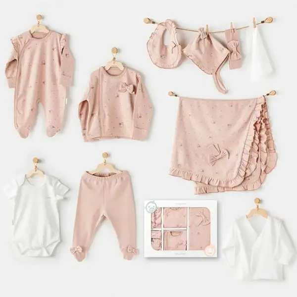 Andy Wawa Hastane Çıkışı 10lu Floral Baby Gül Kurusu