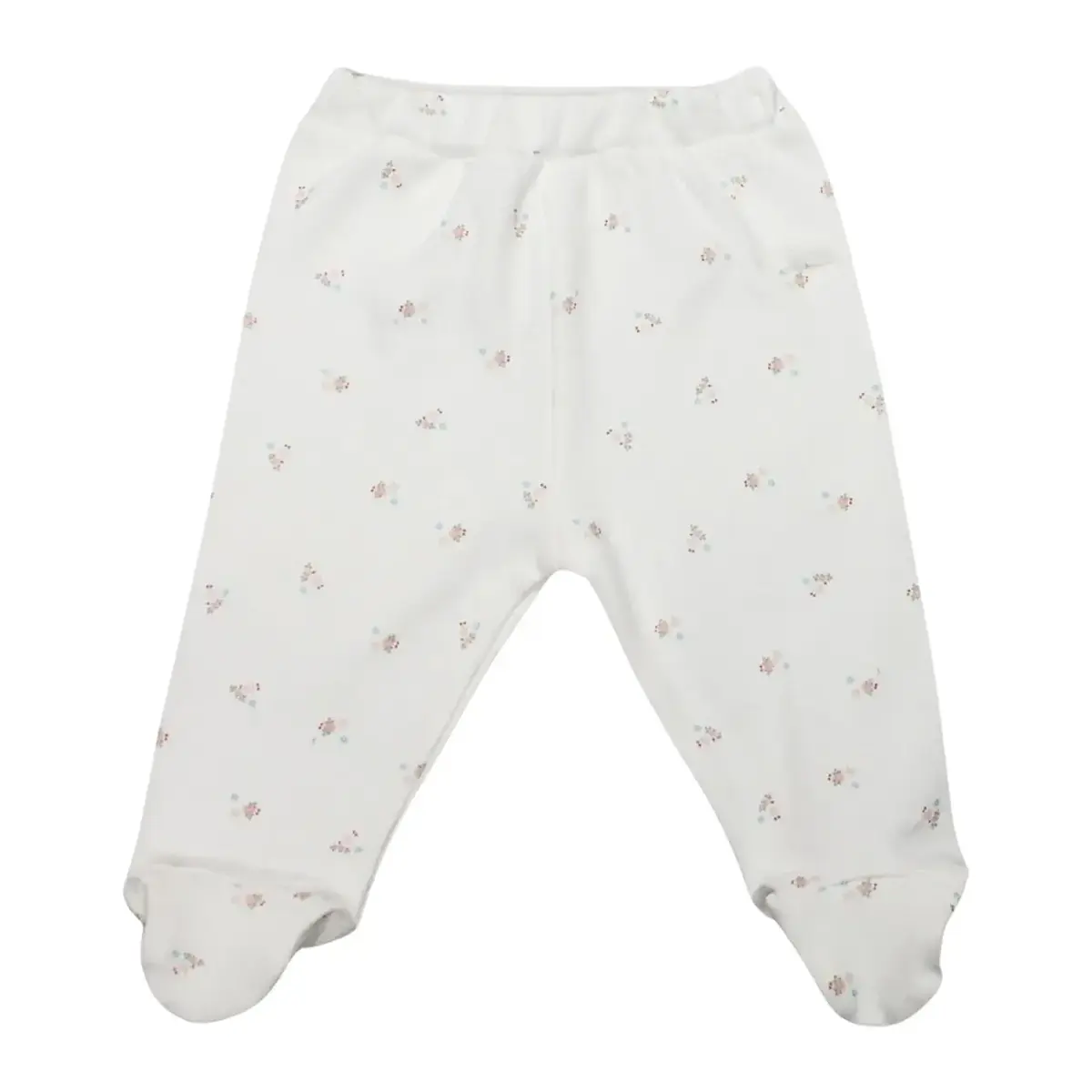 Bistyle Pantolon Patikli Grow In Love Pembe - Ekru