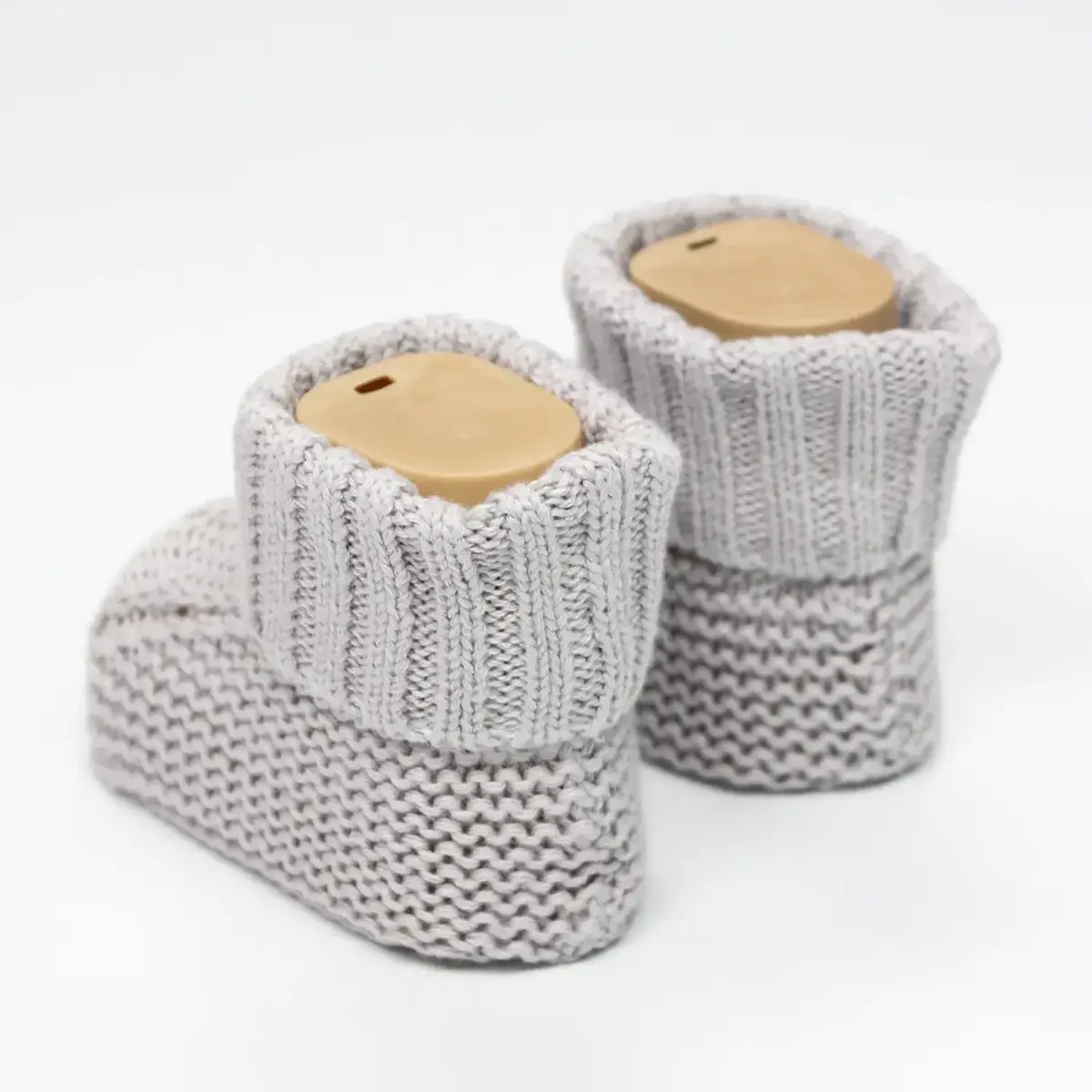 Bistyle Patik Triko Seperatörlü Gri