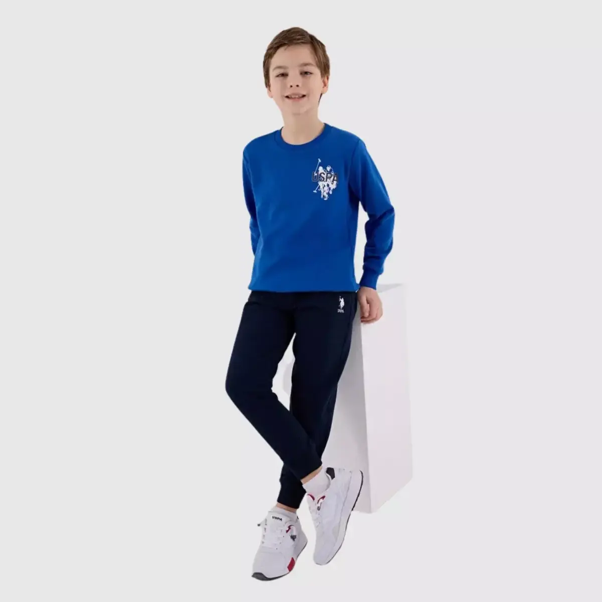 U.S. Polo 2li Takım Cobalt