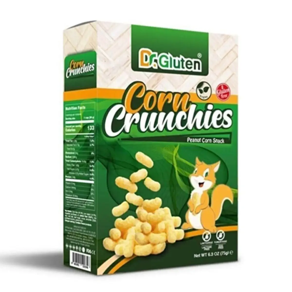 Dr. Gluten Fıstıklı Mısır Çerezi 75gr