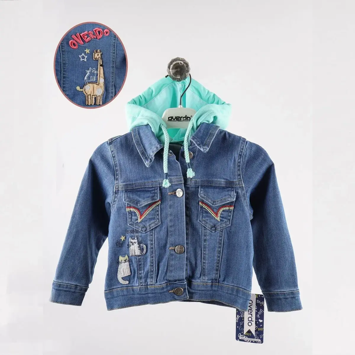 Overdo Ceket Zürafa Kot Yeşil Overdo Ceket Zürafa Kot Yeşil