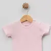 Angeltouch Body Kısa Kol Penye Pembe