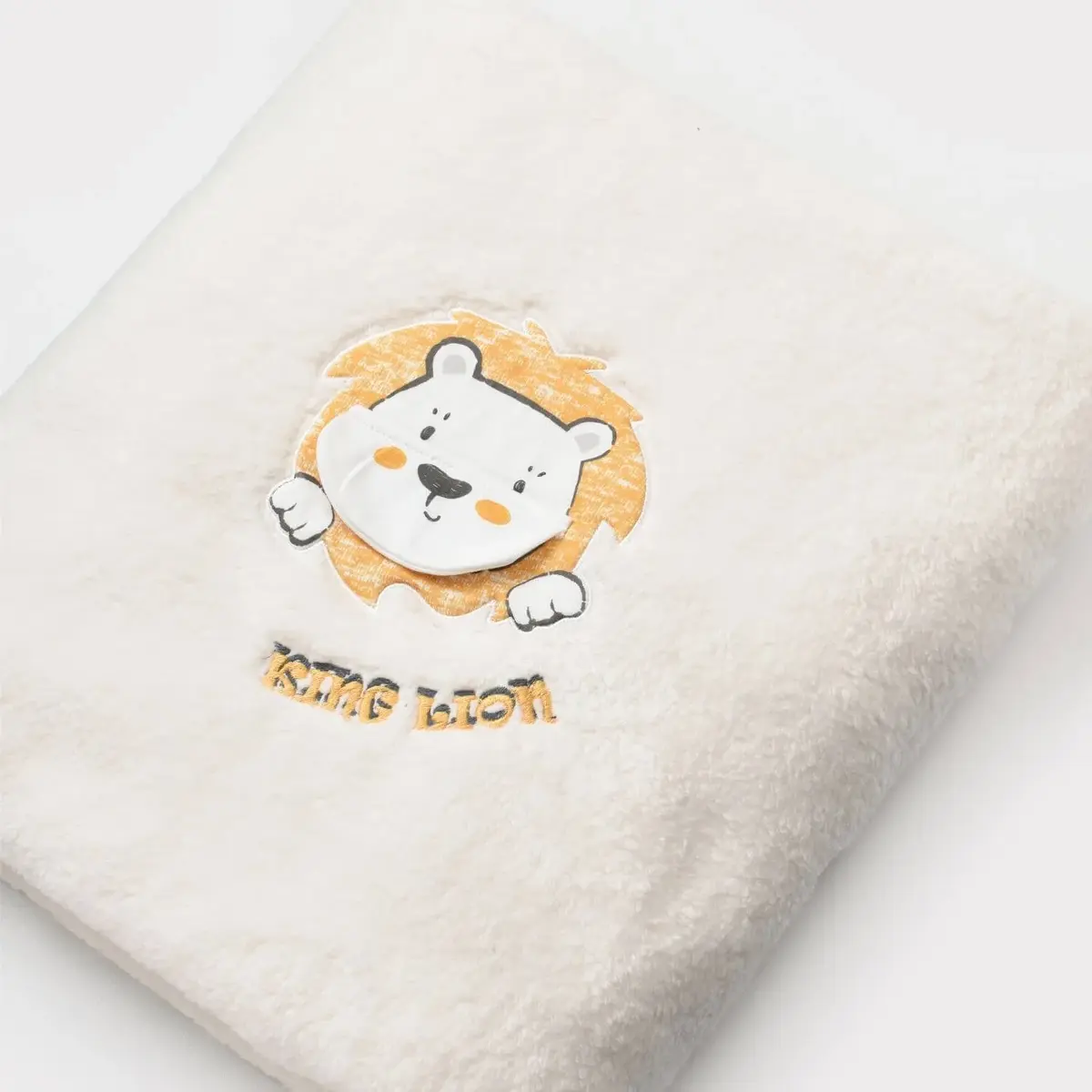 Bibaby Havlu Welsoft King Lion Ekru