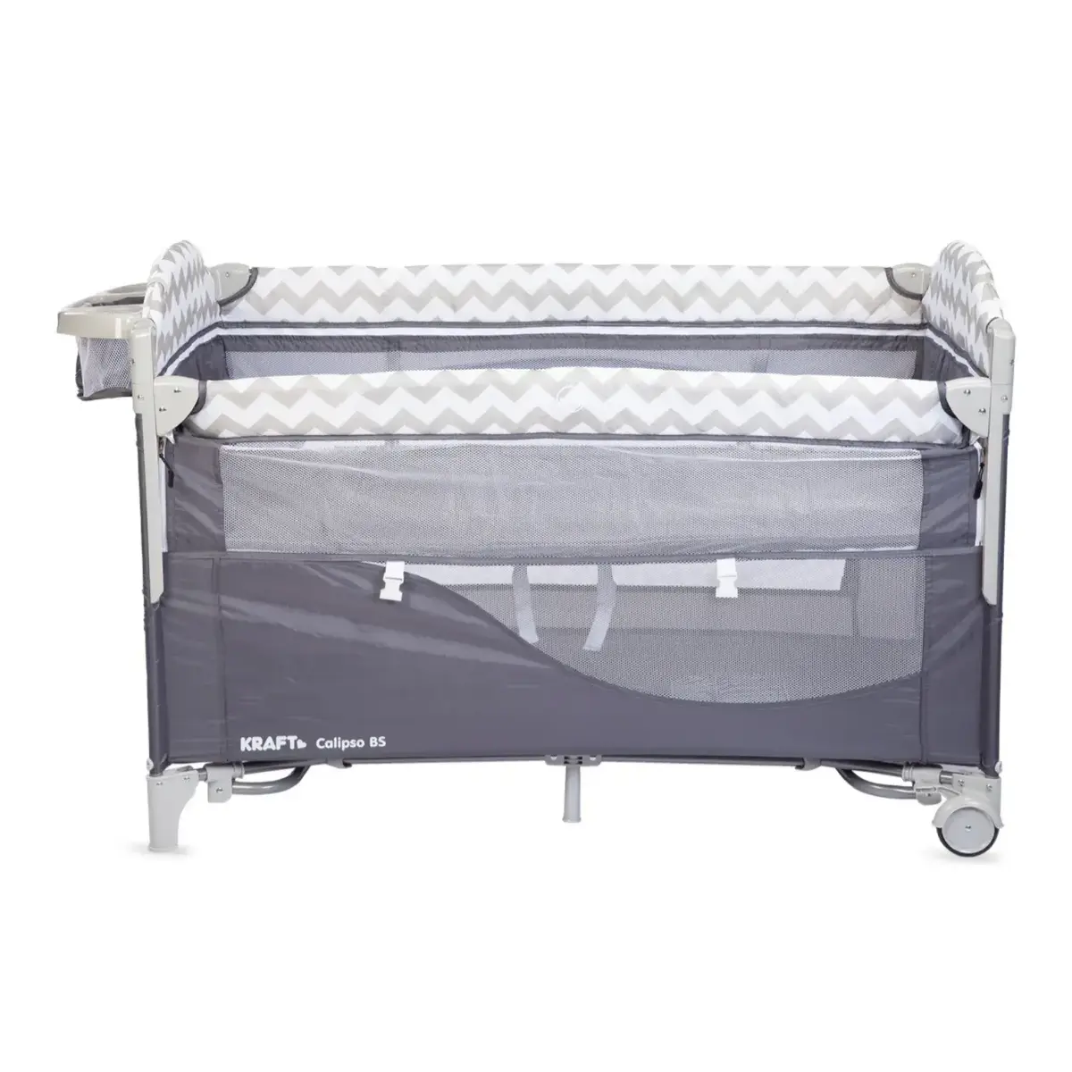 Kraft Calipso Bedside Anne Yanı Oyun Parkı 70x120 cm Zigzag