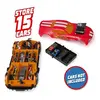 Hot Wheels 2'Si 1 Arada Race 'N Haul Araba Saklama Kutusu Kırmızı