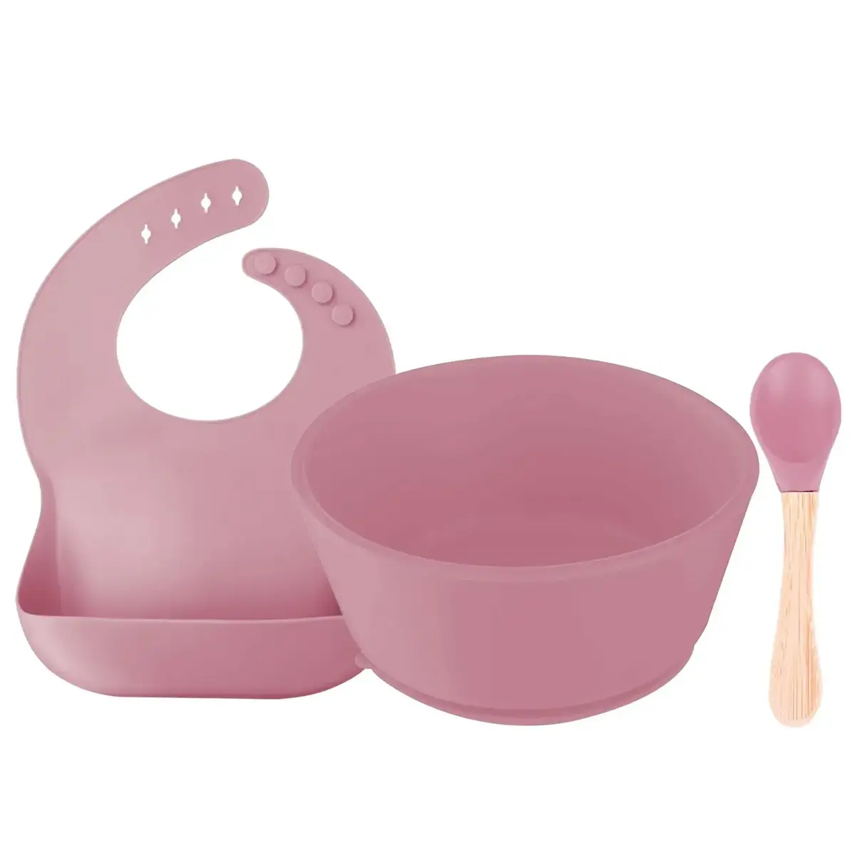 BM Care BLW Beslenme Seti Pembe