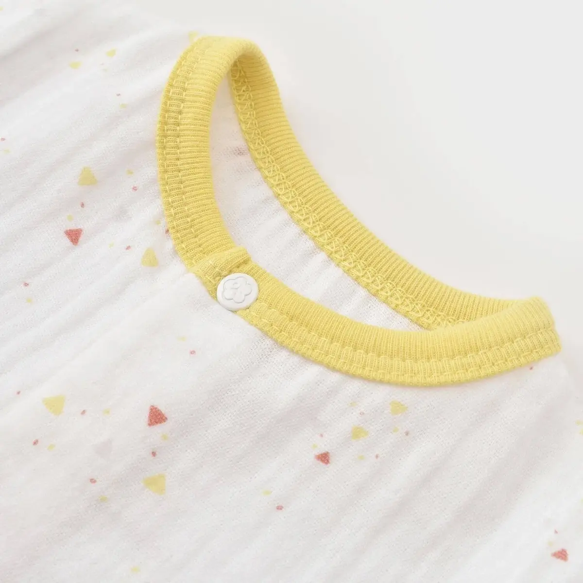 Bibaby Organik Tulum Şortlu Baby Racoon Vanilla Ice