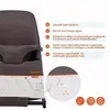 Gezenbebe Bouncy Ev Tipi Ana Kucağı Charcoal