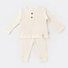 Bibaby Organik 2li Takım Soft Modal Ekru