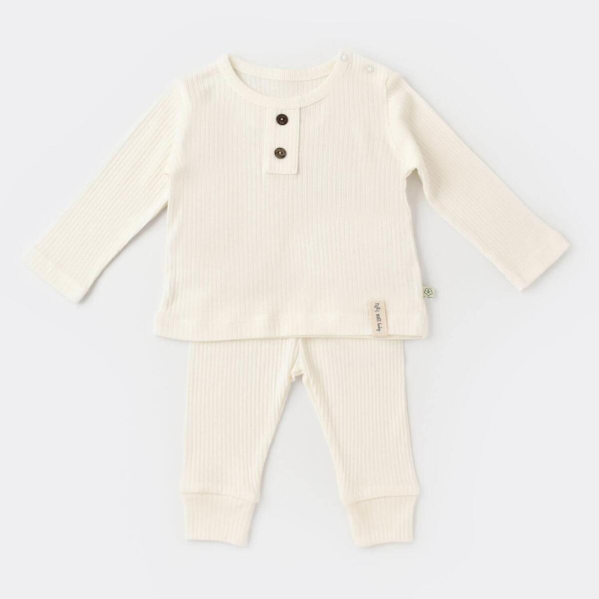 Bibaby Organik 2li Takım Soft Modal Ekru Bibaby Organik 2li Takım Soft Modal Ekru