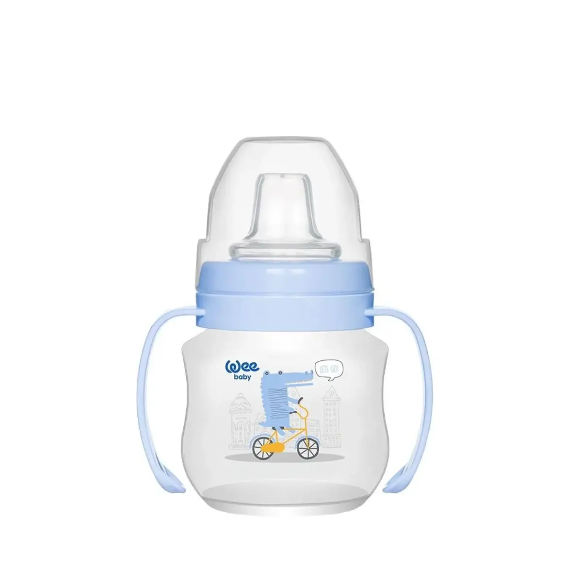 Wee Baby Antikolik Akıtmaz Kulplu PP Bardak 125 ml