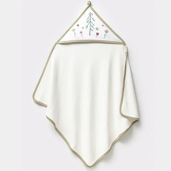 Moi Noi Havlu Baskılı Çam Mürdüm