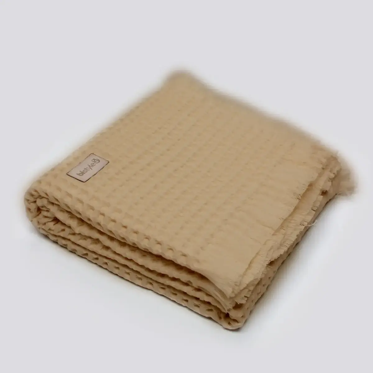 Bistyle Battaniye Pike Style Baby 110x110cm Bej