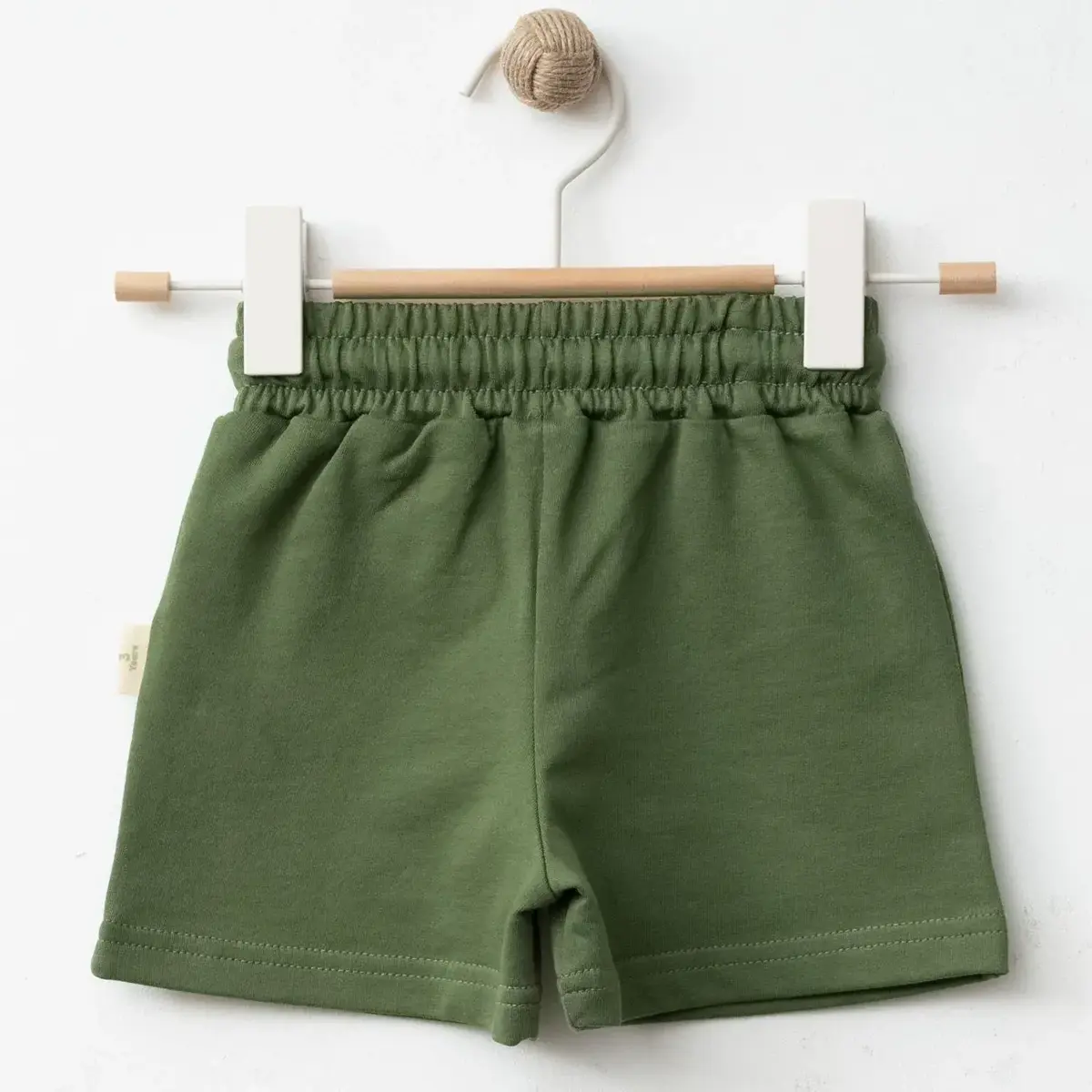 Bebolly Şort Snap Baskılı Haki