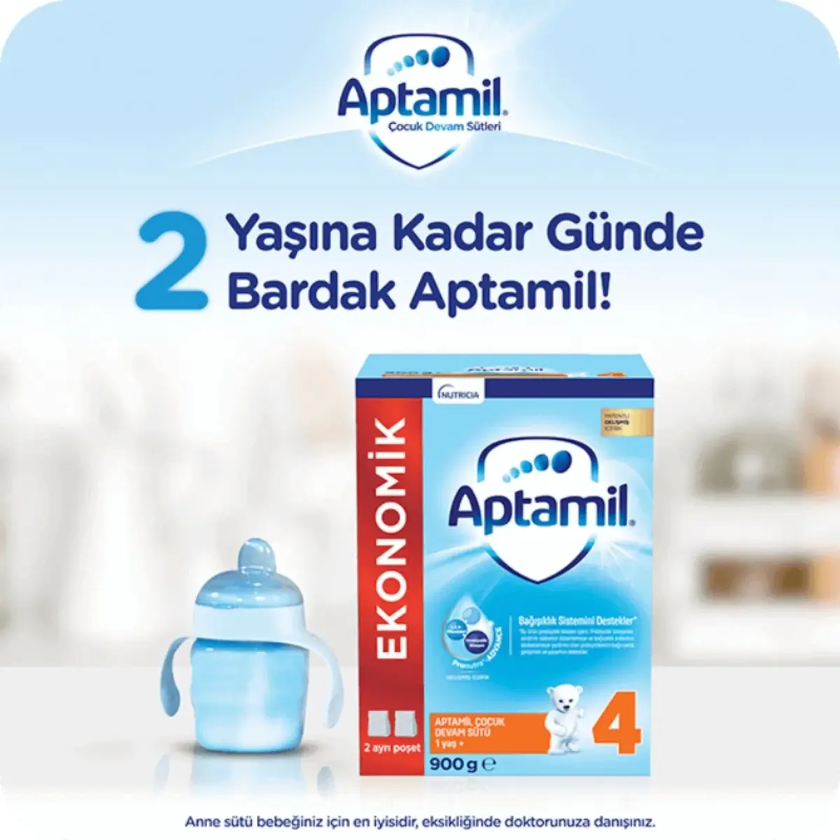 Aptamil 5 Devam Sütü 800 gr Unibaby Sensitive Islak Mendil Hediyeli