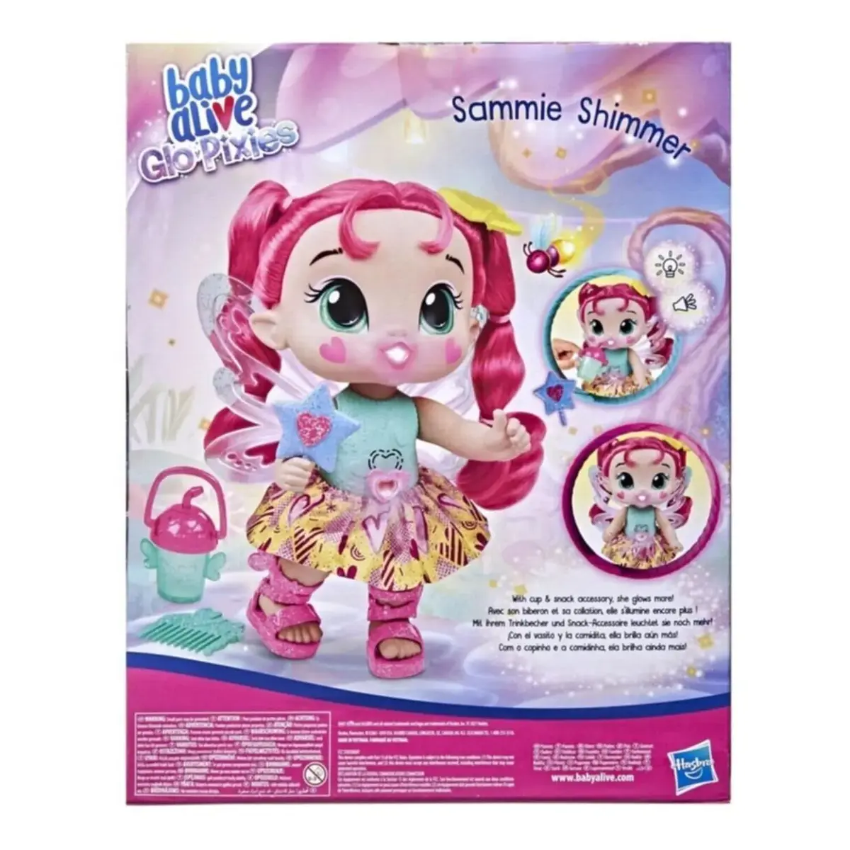 Hasbro Baby Alive Glopixies Peri Bebek Sammie