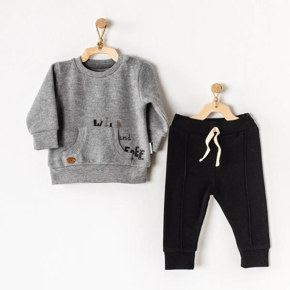 Andy Wawa 2li Takım Wild And Free Gri Melanj