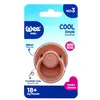 Wee Baby Cool Yuvarlak Uçlu Silikon Emzik No:3 18+ Ay