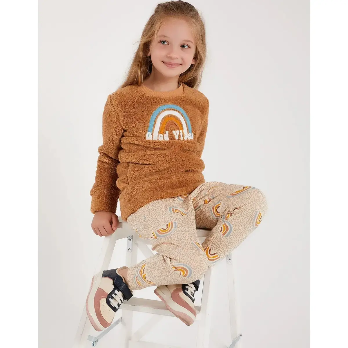 Arnetta Anne - Kız Pijama Takımı Camel