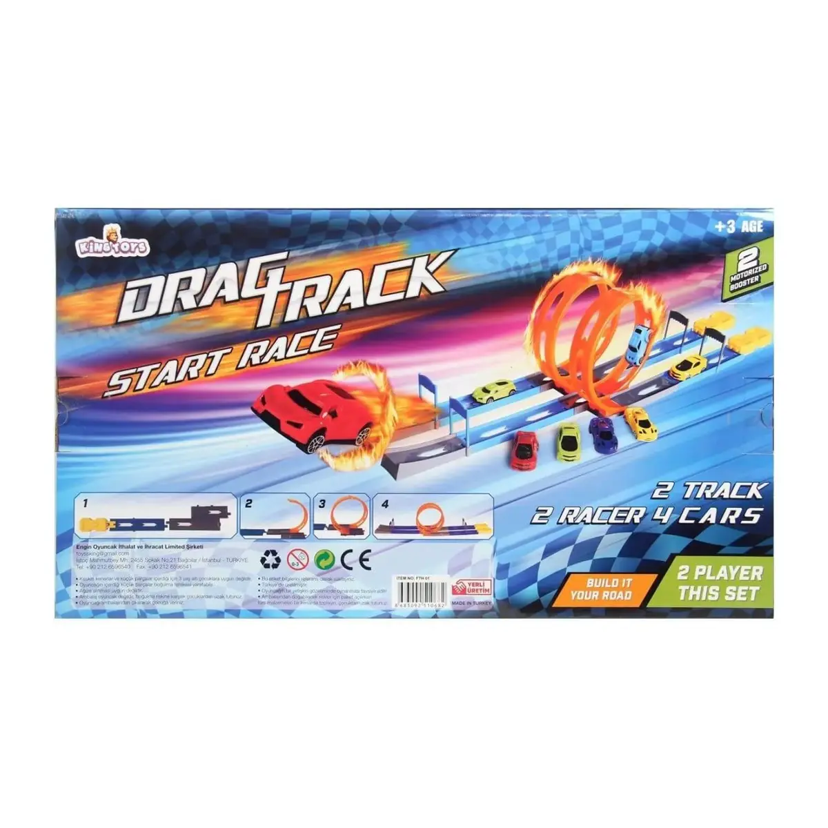 Drag Track Fırlatıcılı Yarış Pisti