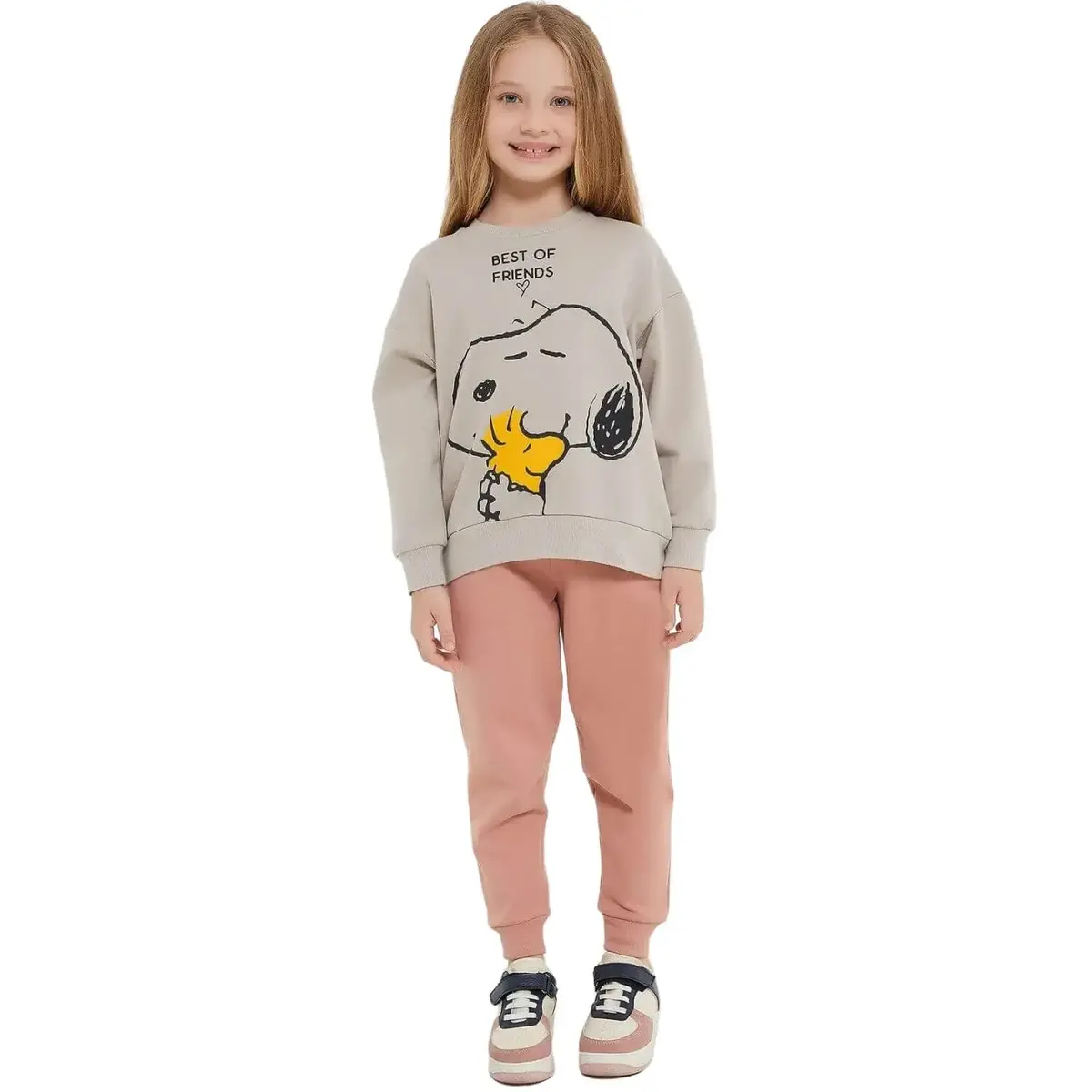 Snoopy Eşofman Takımı Kum