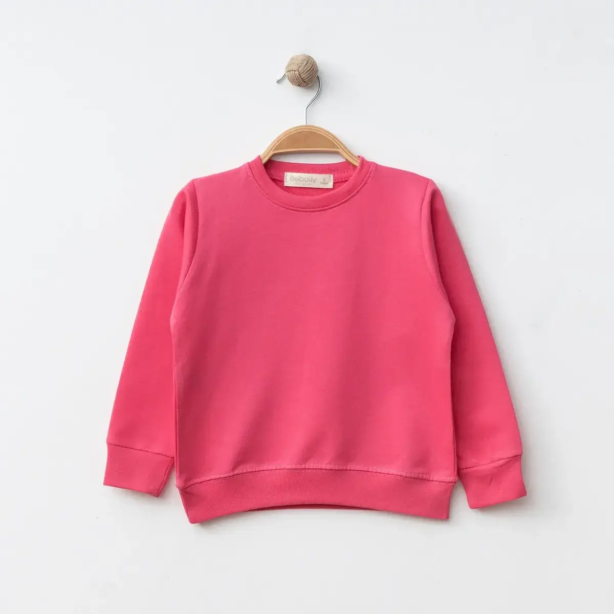 Bebolly Sweatshirt Basic Fuşya