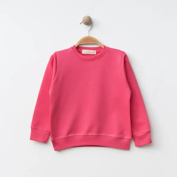 Bebolly Sweatshirt Basic Fuşya