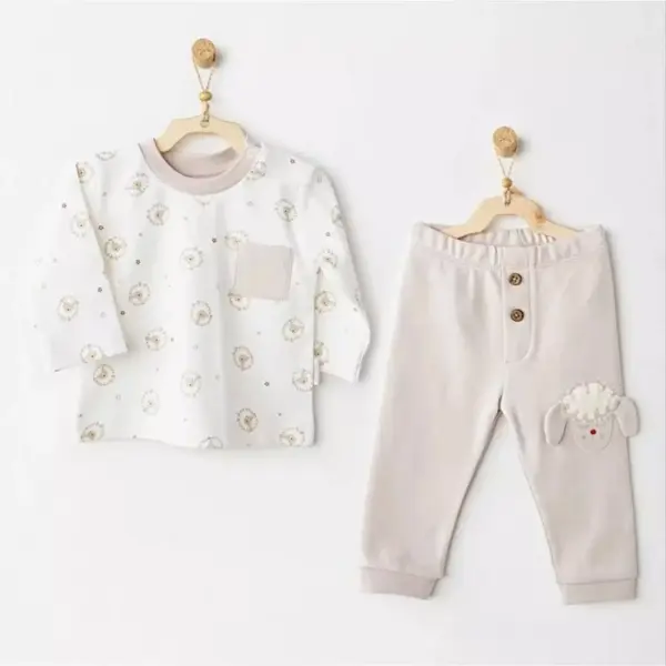 Andy Wawa 2li Takım Tinny S Sheeps Bej