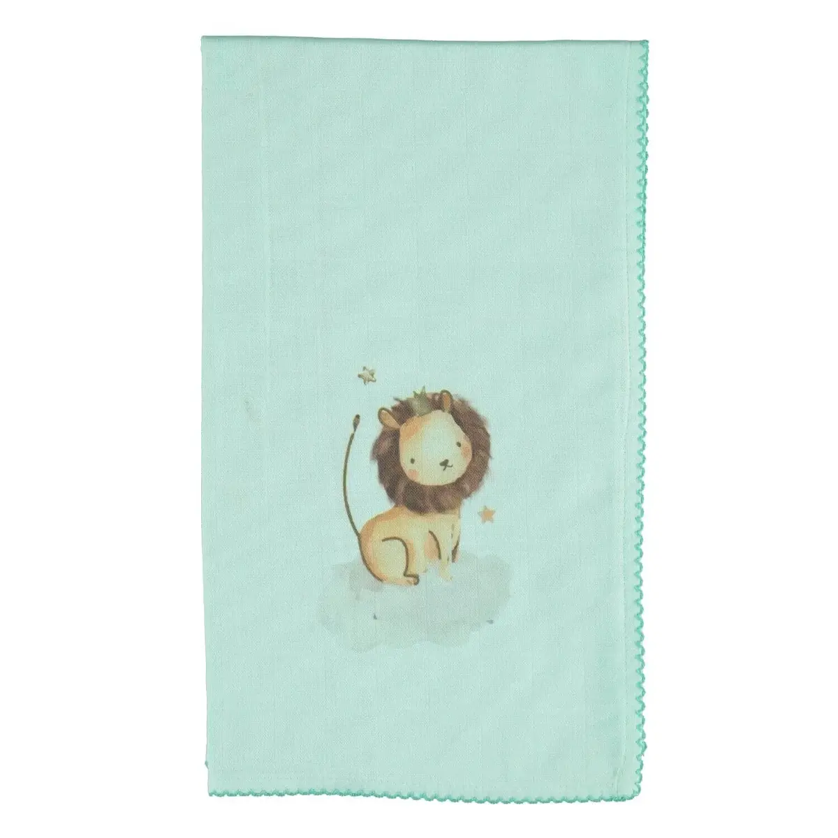 Bibaby Müslin Battaniye King Of The Forest Mint