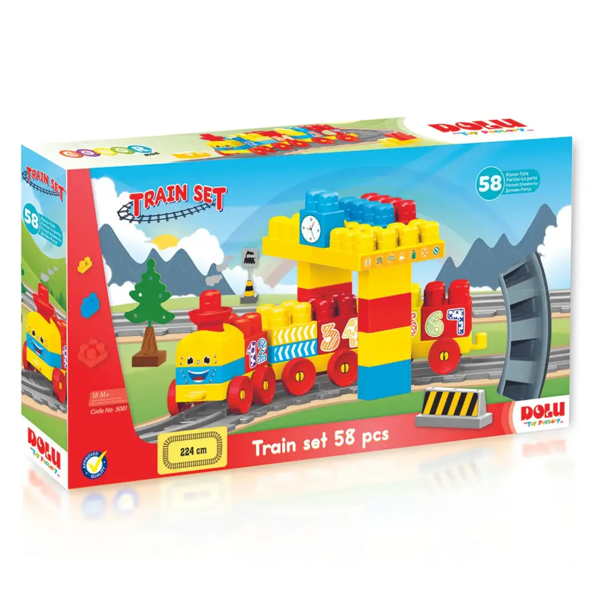 Tren Set 58 Parça
