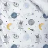 Momys Care Uzay Yolculuğu Sevimli Hayvanlar Bebek Nevresim Takımı 100x150 Cm