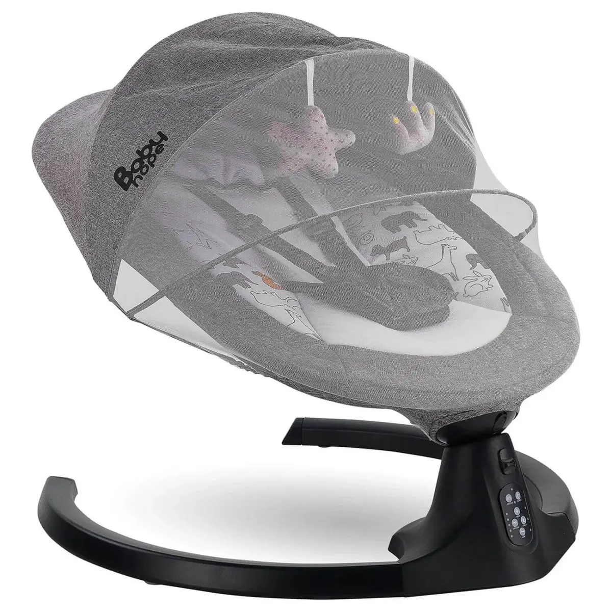 Babyhope 8200 Elegance Elektrikli Ana Kucağı Gri