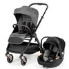 Kanz X-Go Ultimate Travel Sistem Bebek Arabası Rose Gold Gri
