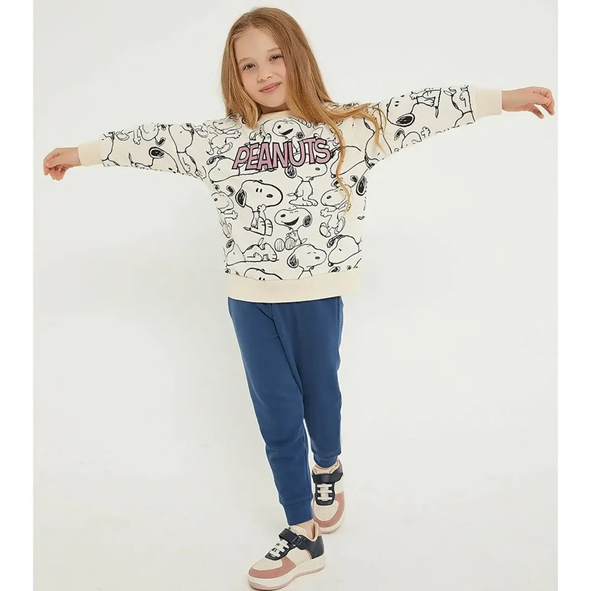 Snoopy Eşofman Takımı Vanilya