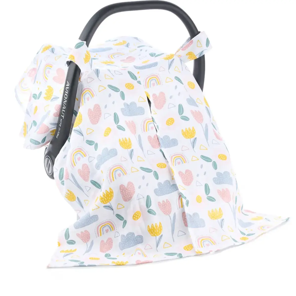 SafeMom Müslin Ana Kucağı Örtüsü Flowers