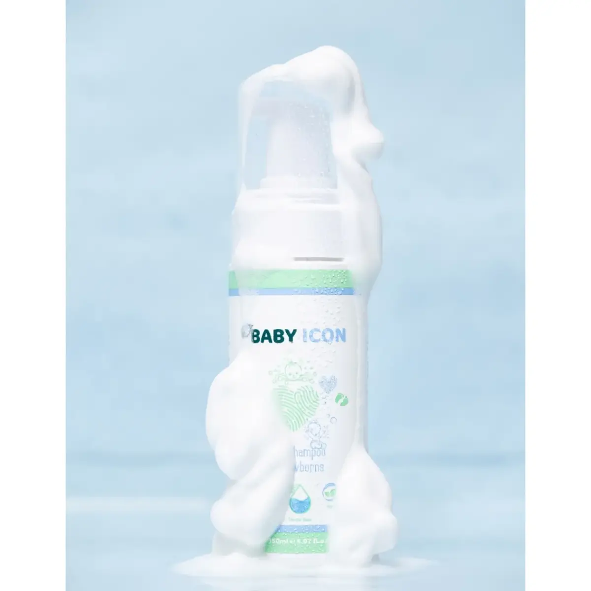 Baby İcon Yeni Doğan Konak Önleyici Köpük Şampuan 150 ml