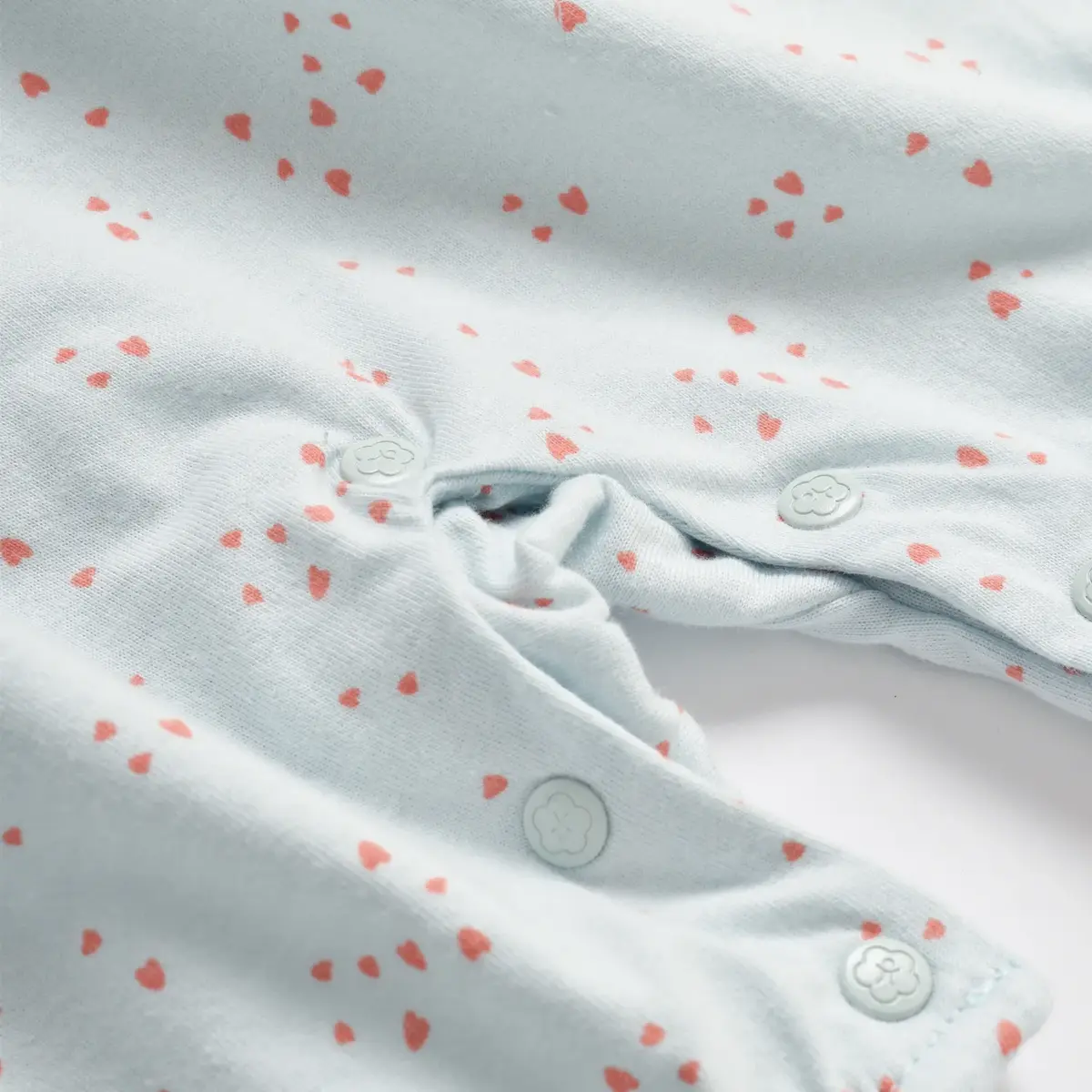 Bibaby Organik Tulum Şortlu Pretty Ears Bunny Mint