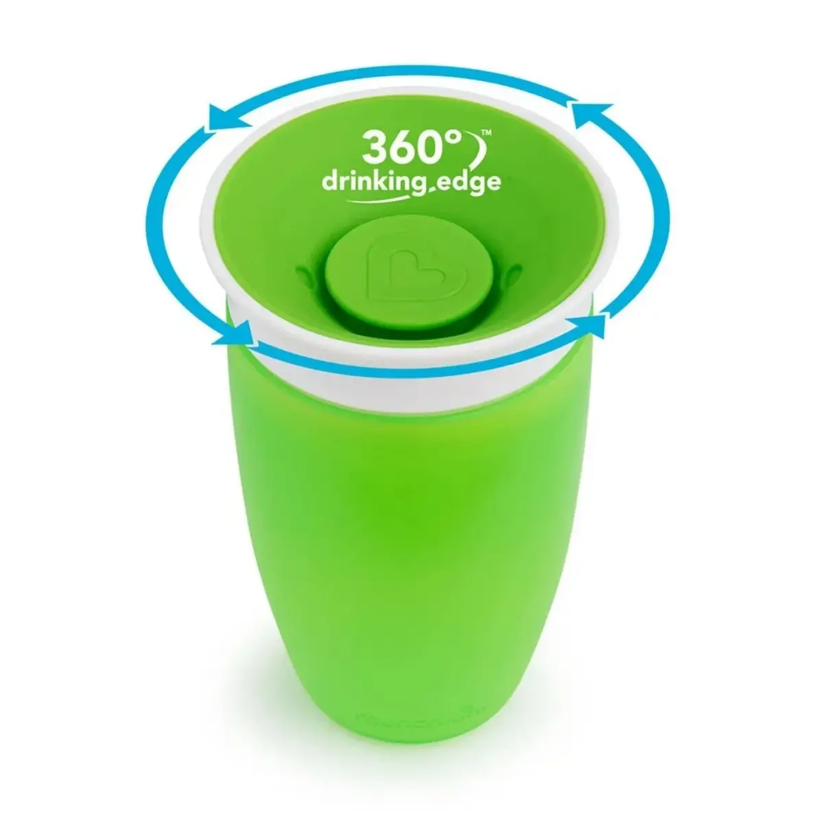 Munchkin Mucize 360 Alıştırma Bardağı Wildlove 296 ml Yeşil