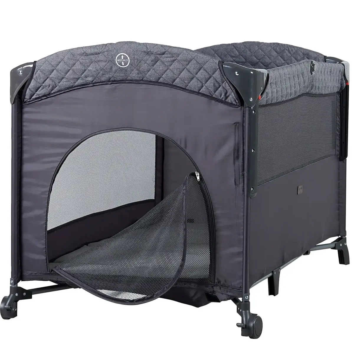 Prego 8044 Miami Plus Anne Yanı Oyun Parkı 70x120 cm Füme