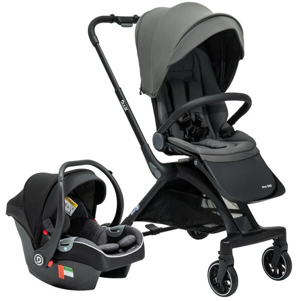 Duux Pro 360 Travel Sistem Bebek Arabası Grey