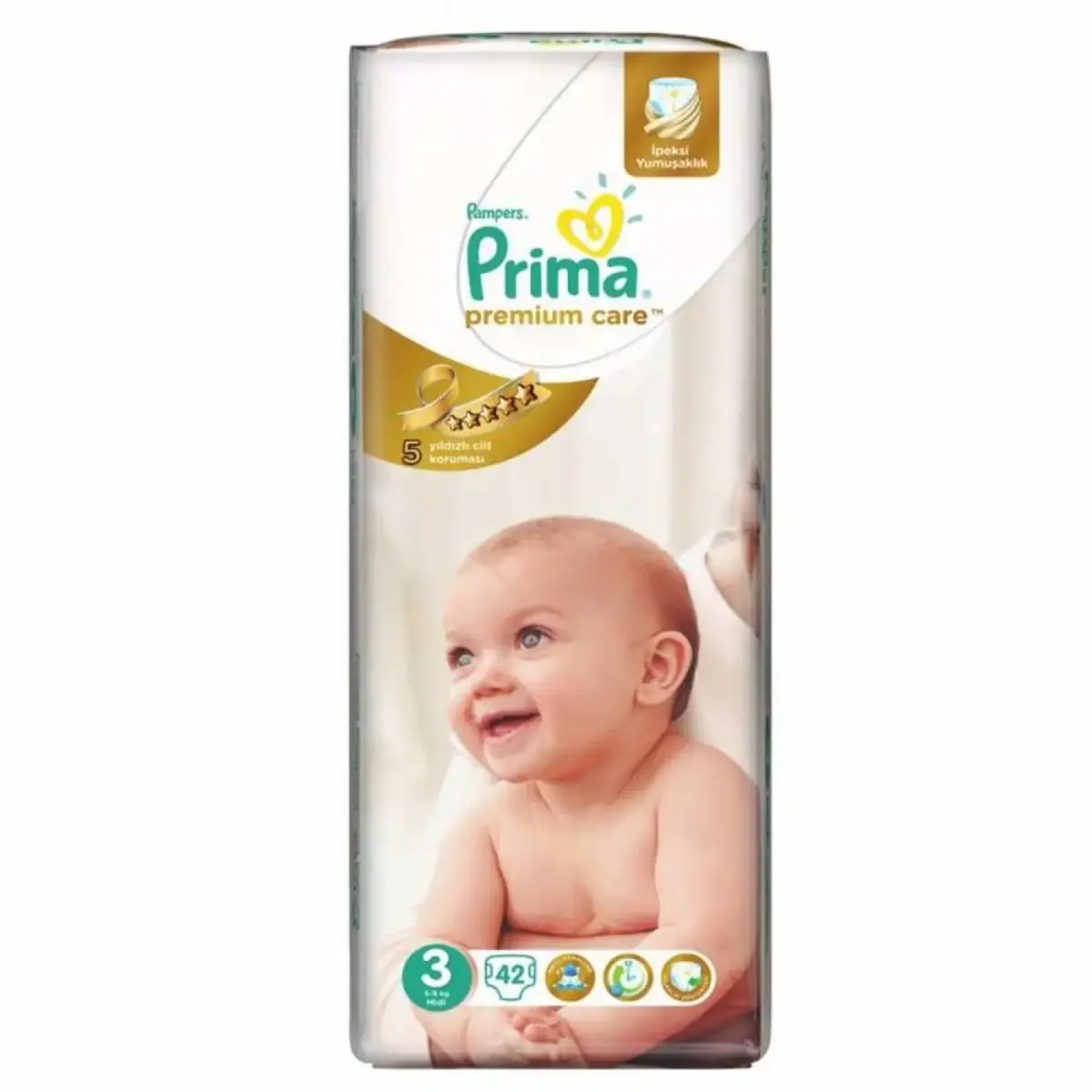 Prima Premium Care Bebek Bezi 3 Beden Midi 5-9 Kg 42li