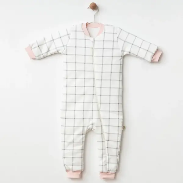 Ciccim Baby Uyku Tulumu Ekose Gri