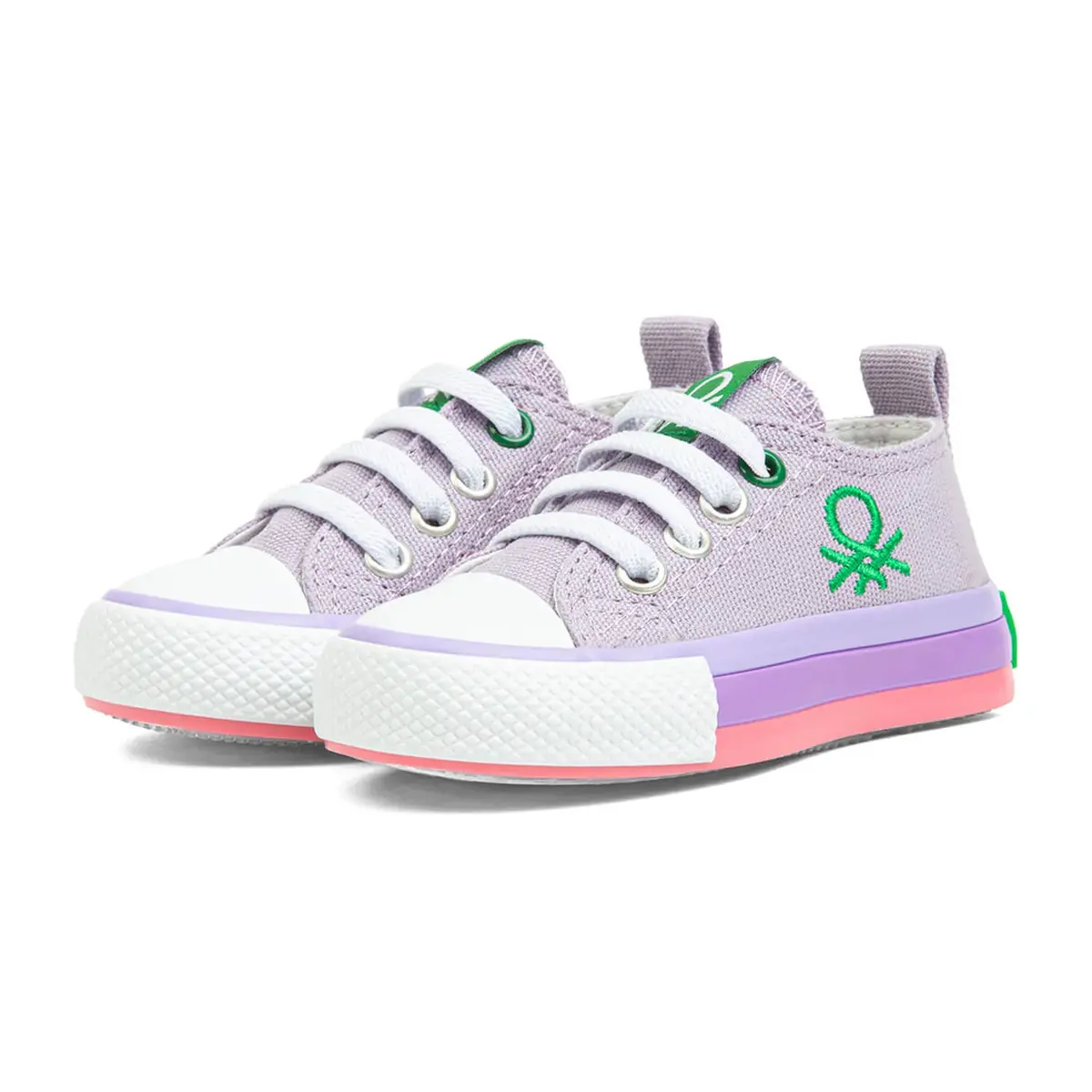 Benetton Ayakkabı Spor Keten Lila Benetton Ayakkabı Spor Keten Lila